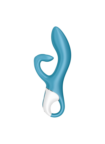 Vibromasseur rabbit bleu USB Embrace Me Satisfyer - CC597792